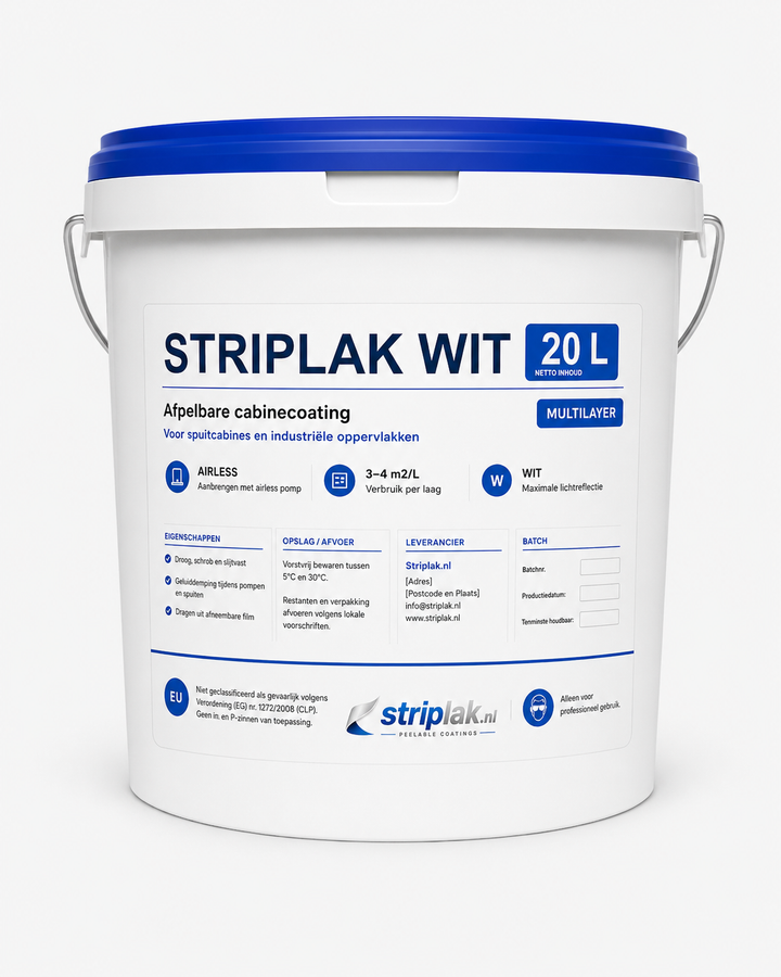 Striplak Wit 20L - Multi Layer